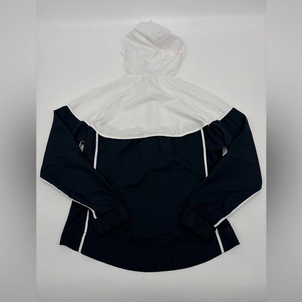 Nike Sportswear Windrunner Windbreaker Women's Jacket White-Black - Picture 7 of 7